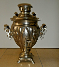 Orig. klassische russischer Samowar TULA aus 80er 1KW  UdSSR ohne Kabel als Deko