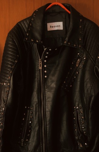 Reason herren leder - reason, bikerjacke