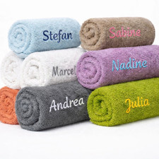 Handtuch mit Name bestickt –