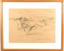 Lithographie von Otto Dill