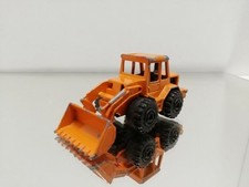 MAJORETTE TRACTO PELLE IN ORANGE 1:87, HERGESTELLT IN FRANKREICH