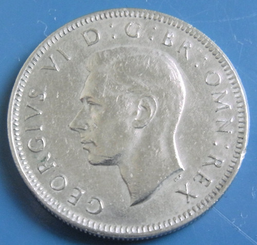 One shilling 1948 george - shilling, 1948,