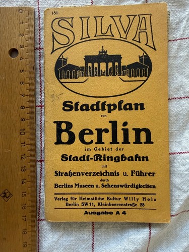 Stadtplan silva - stadtplan, a4