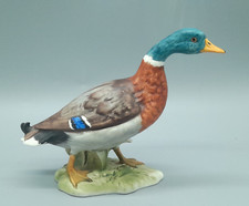 Goebel Figur Vogel Stockente Ente 12 cm Porzellan Mallard 1977 Porzellan
