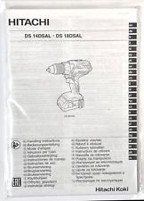 Bedienungsanleitung für Hitachi Koki (Hikoki) Akku-Bohrschrauber DS 14DSAL