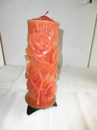 Florale ddr relief kerze - florale,