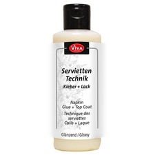 ViVA DECOR Servietten-Technik Kleber + Lack, 82 ml Viva Decor 112100113 | 404297