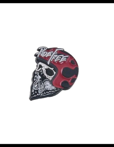 Pin ride free totenkopf mit - pin,