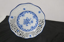 Bavaria Schumann Arzberg Echt Cobalt Durchbruch Ø 26 cm,