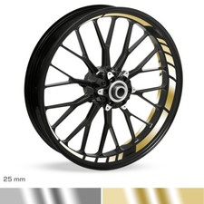 Chrom felgenbettaufkleber - chrom, gp-felgenbettaufkleber