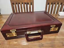 topp Presto Leder Vintage Aktenkoffer Aktentasche Weihnachtsgeschenk 