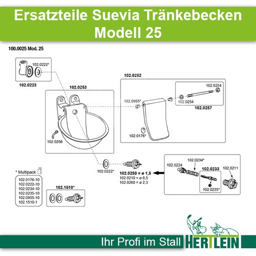Ersatzteile suevia - ersatzteile,