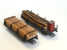 Ehlcke: 2 Güterwagen mit