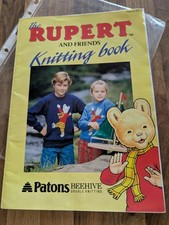 Rupert The Bear knitting Pattern Book: Including Soft Toys, Rupert,... - Patons