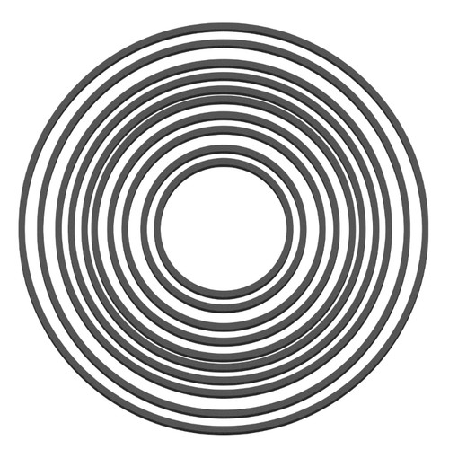 Square rubber drive belt 2mm - rubber,