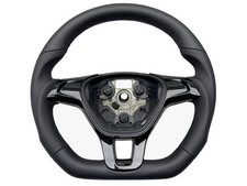 AUSTAUSCH Tuning Lenkrad Lederlenkrad Vw CADDY IV  POLO 6C Abgeflacht