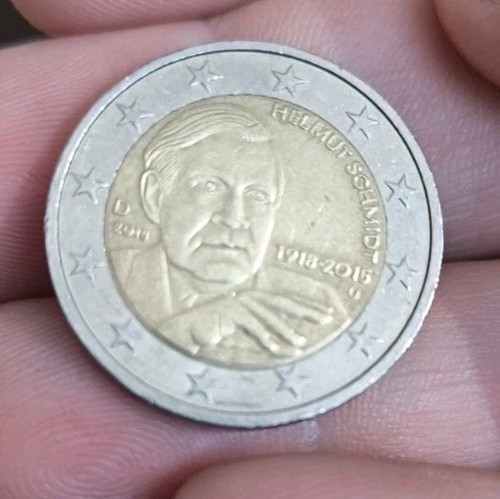 Münze helmut schmidt - helmut,