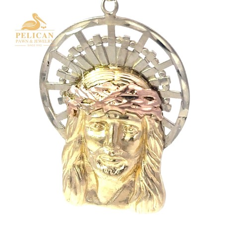 Grosser 10kt gold jesus - 10kt,