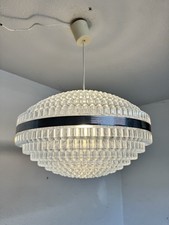 ERCO Hängelampe Deckenlampe Pendellampe Aloys F. Gangkofner Kunststoff 70er 0