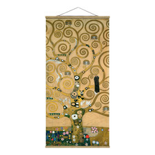 Stoffbild Gustav Klimt Der