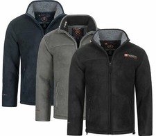 Geographical Norway Herren Fleece Teddyfell Jacke übergangsjacke Outdoorjacke