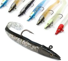 10 X Gummifisch Angelköder