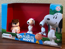 Schleich The Peanuts Movie SNOOPY + Geschwister 3 Figuren je ca. 5cm NEU+OVP