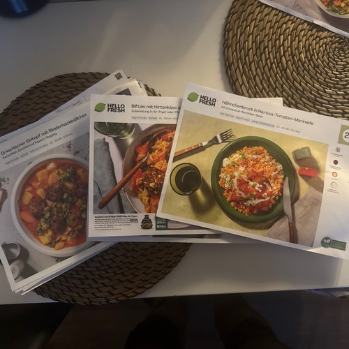 Hellofresh rezeptkarten - 25,