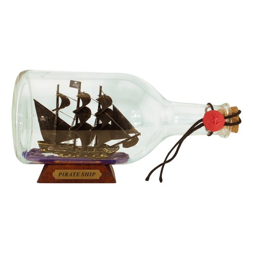 Flaschenschiff piratenschiff - -,