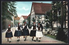 Schwalm, Schwälmer Mädchen