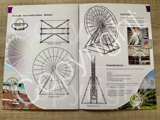 Werbeprospekt Riesenrad Wheel
