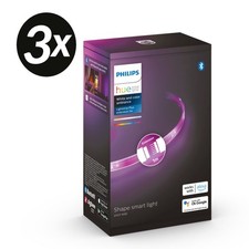 3x PHILIPS Hue White and Color LED LightStrip 1m Verlängerung Lichterkette RGBW
