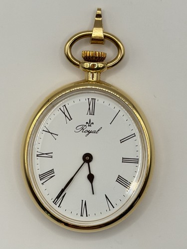 Eine goldfarbene taschenuhr - eine,
