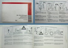 Case C55 C64 C70 Compact Allrad Traktor Betriebsanleitung 1995 Wartung Pflege