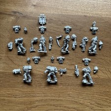 Warhammer 40K - Space Marines - 7x Legion of the Damned inkl. Sergeant - Metall