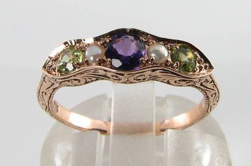 Suffragette kt rosegold - 9k,