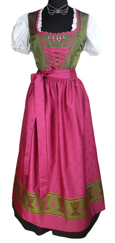 Hübsches langes dirndl der - hübsches,