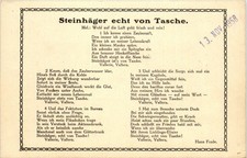 Steinhäger echt von Tasche