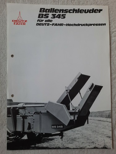 Landtechnik prospekt deutz - prospekt, (deutz
