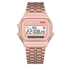 Digitale 12-24H LCD Metall