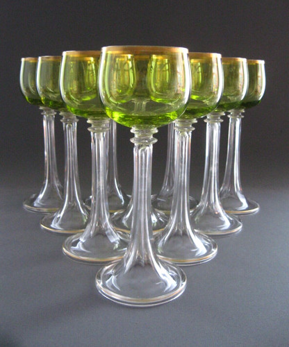 Zehn antike elegante - /,