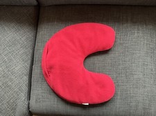 Super Nackenkissen Rot - Marke Samsonite mit Füllung Gesundheitskissen