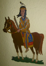 DDR Indianer Wandbild