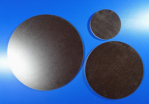 Runde holzscheibe schwarz mm - schwarz, 6
