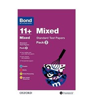 Bond 11+: Mixed: Standard Test Papers: Pack 2, Frances Down, Sarah Lindsay, Alis