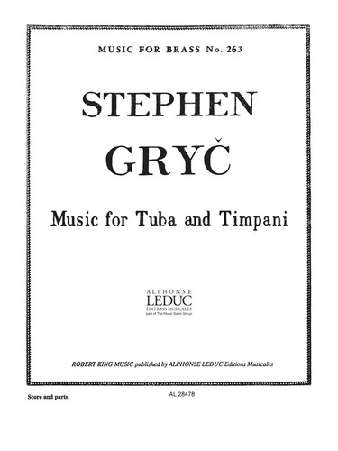 Stephen gryc music for - for, tuba
