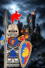 👉Burg König Minifigur