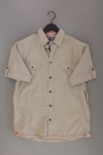 ✨ moorhead Kurzarmhemd Comfort Hemd für Herren Gr. 50, M neuwertig braun ✨