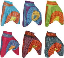 Haremhose Mandela-Hose Aladinhose Pluderhose Baggy Goa Hippie Yogahose Pumphose