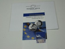 Flyer 10 Euro Gedenkmünzen BRD ab 2002 - frei auswählbar Bundesfinanzministerium